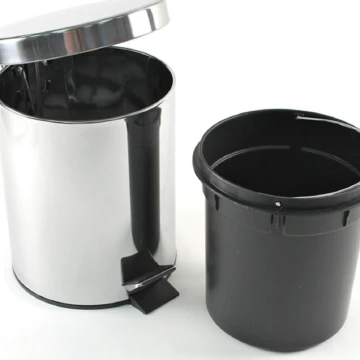 Portarifiuti Gedy Argenta 3 lt. in acciaio inox 17x22,5x26 cm FOTO 2 pattume Gedy cod. 2609